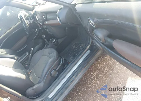 2011 Mini Cooper S from USA, damaged, VIN WMWZP3C53BT249516